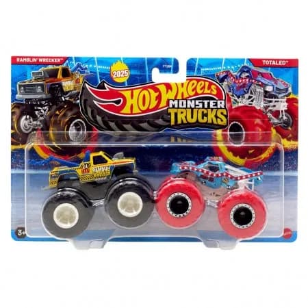 Car Hot Wheels Monster Ramblin Wrecker Totaled JCC67 5430