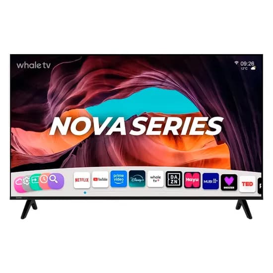 Smart TV LED Quanta QTWTV50 / 50" / 4K / Ultra HD / Whale Os - Preto