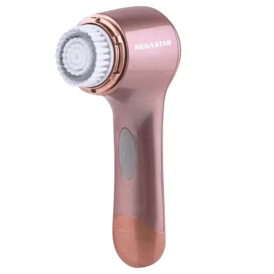 Megastar BR905 Limpador Facial, Pilha AA - Ouro Rosa