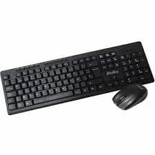 Kit Teclado USB Kolke KEK-195 com Mouse Sem Fio Preto Espanhol