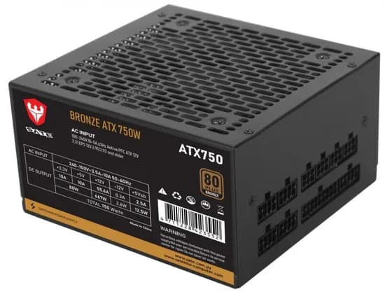 Fonte 750W Satellite 750WBZ Bronze 80PLUS FM