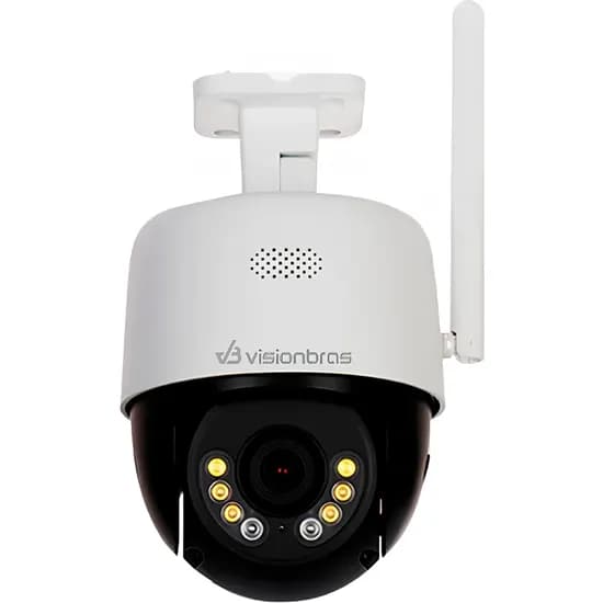 Câmera IP Visionbras Full Color VB-WB30-Fca 3MP 360° Wi-Fi - White