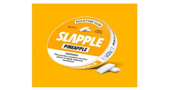 Nicotine Slapple Chiclete 2MG Pineapple