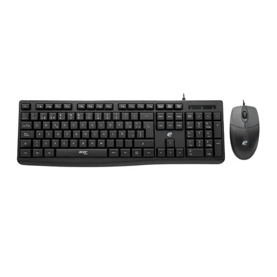 Kit de Teclado e Mouse Acer EAK040 com Fio Esp - Preto