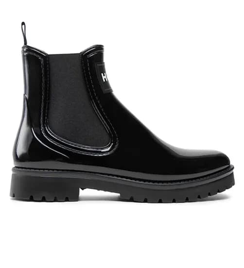 Calzado Casual Femenino Hugo Boss Tabita Rain Bootie Black