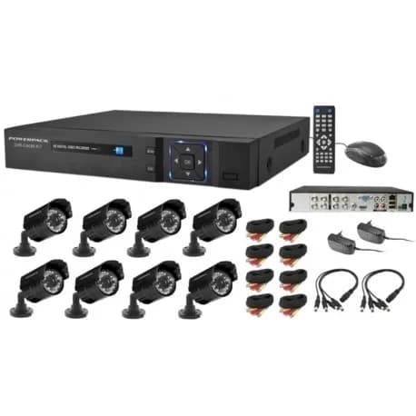 Camera IP 360 Externa com Tres Lentes