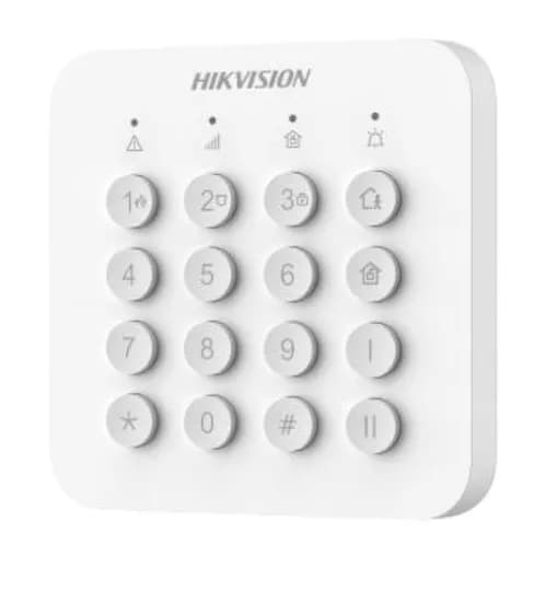 Hikvision Ax Home Incendio-Teclado Alarme DS-PK201B-WB PY