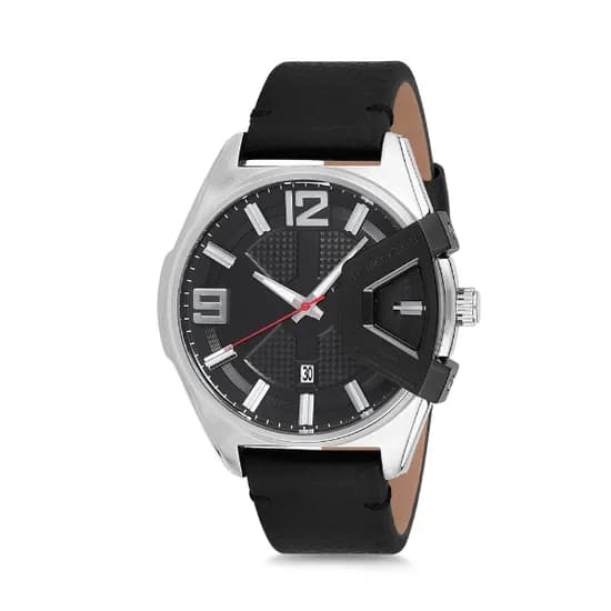 Relógio Analógico Masculino Daniel Klein Premium DK12234-1 - Preto e Prata
