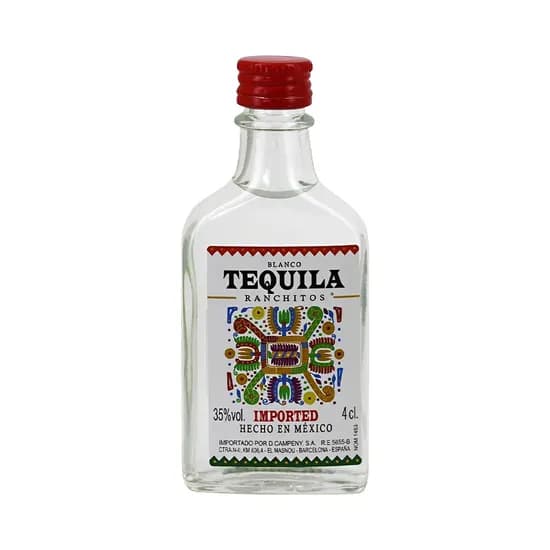 Tequila Blanco Ranchitos Silver Miniatura 40ML