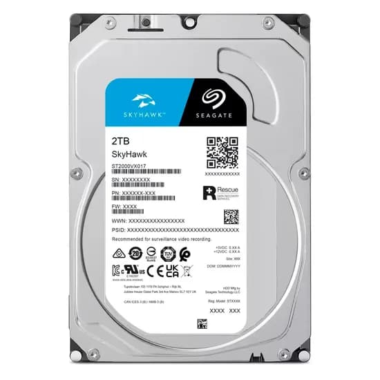 HD Seagate Skyhawk Surveillance 2TB 3.5" SATA 3 5400RPM - ST2000VX017