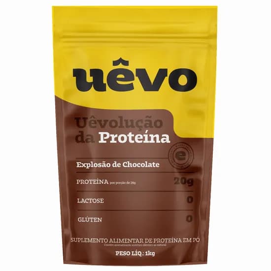 Uevo Proteina 1KG - Explosão de Chocolate