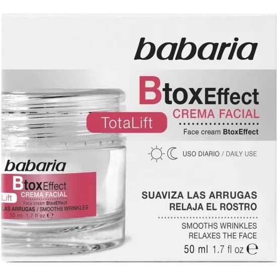 Creme Facial Babaria Efeito Botox Totalift - 50ML