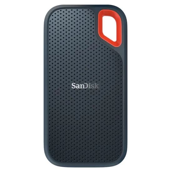 SSD Externo Portátil Sandisk Extreme, 2TB, 1050 MB/s, SDSSDE61-2T00-G25, Preto