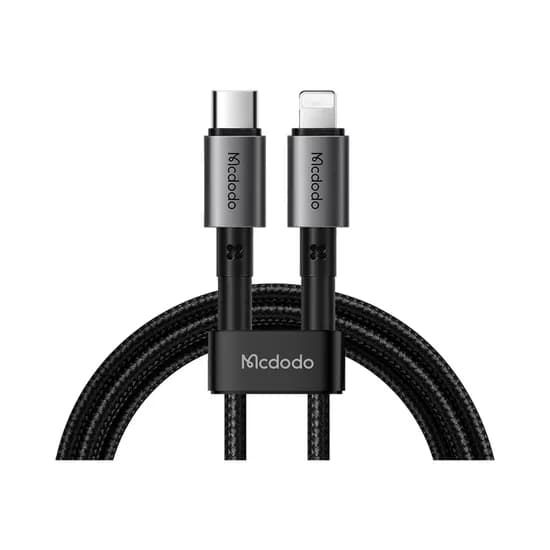 Cable Mcdodo CA-2851 USB-C A Lightning 1.8M Negro