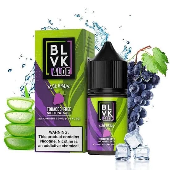 BLVK 30ML Salt Aloe Grape Ice 50MG