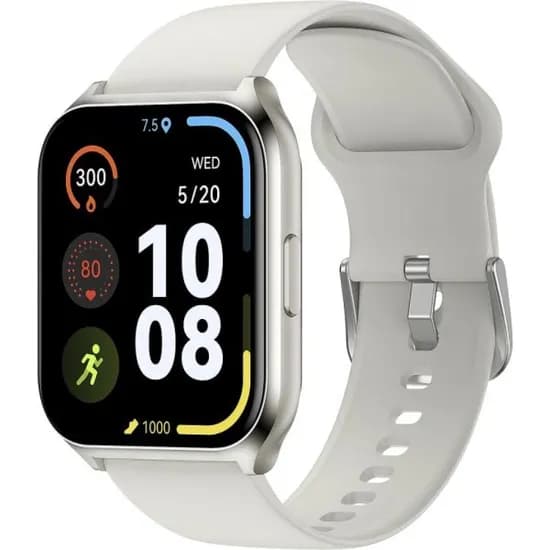 Relógio Haylou 2 Pro Silver Smartwatch Bluetooth