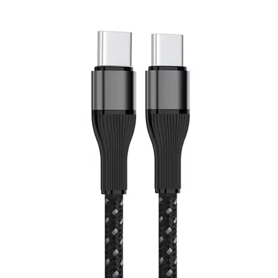 Cabo Philips DLC3001CB/70 USB-C A USB-C 1 Metro - Black