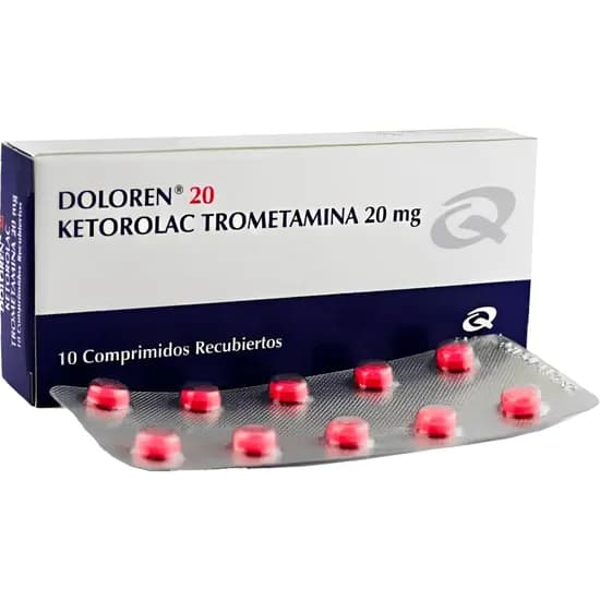 Med. Doloren 20MG Sublingual 10COMP