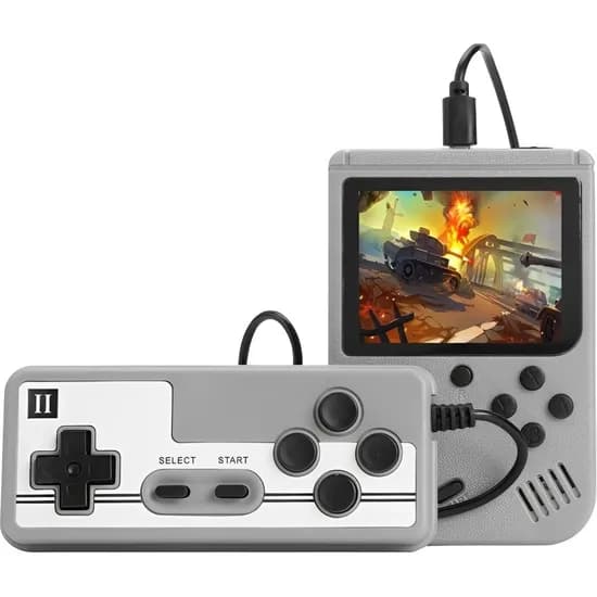 Mini Console Portátil Game Box Plus - Cinza