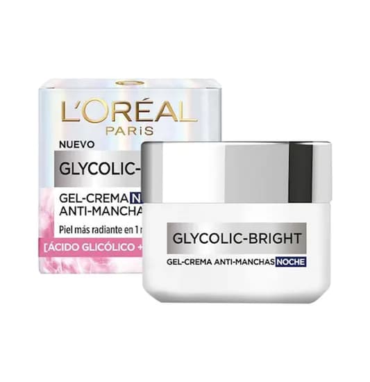 Gel Facial Anti-Manchas L'Oreal Paris Glycolic Noche
