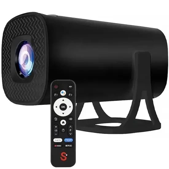 Projetor PG02B Android HD/HDMI/Wifi Magistv Negro