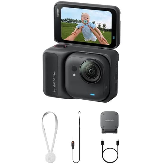 Câmera de Ação INSTA360 Go Ultra 4K Standard Bundle (Cinsabea)