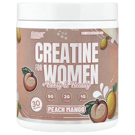 Nutrex Creatina Monohidratada For Women 323.98 G - Peach Mango