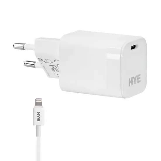 Carregador Hye HYEC43L / 30W / Cabo Lightning
