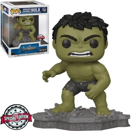 Funko Pop Marvel Avengers *Deluxe* Hulk *Ex* 585