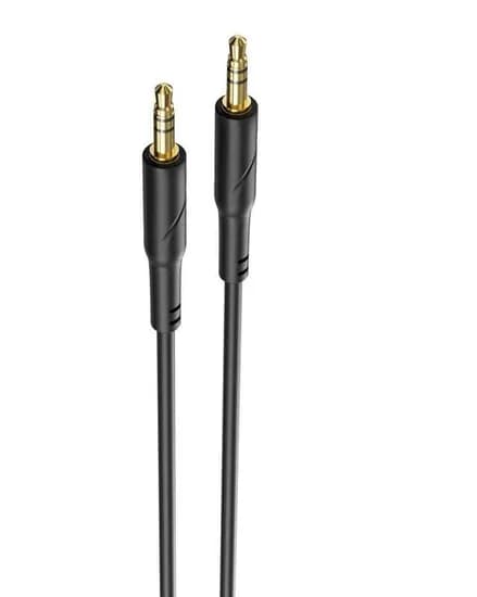 Cabo de Audio Auxiliar Xo R271 3.5MM/ P2/ Aux/ Aux/ 1M - Preto