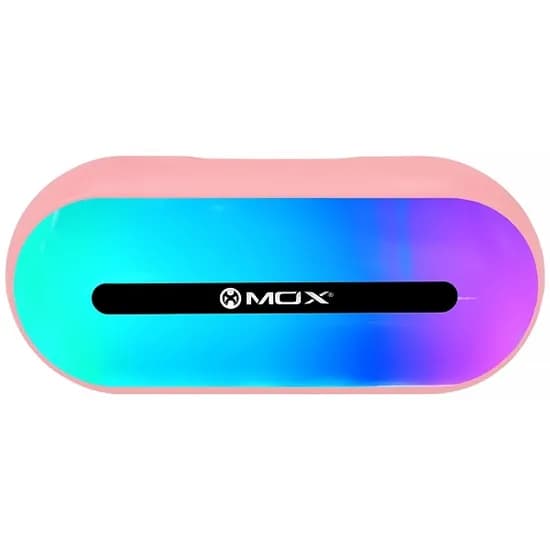 Speaker Mox MO-MS15 25 Watts com Bluetooth/Rádio FM/USB - Rosa