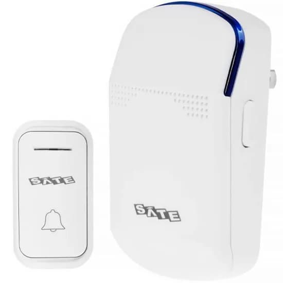 Campainha Satellite A-DB03 Branca s/fio Bivolt