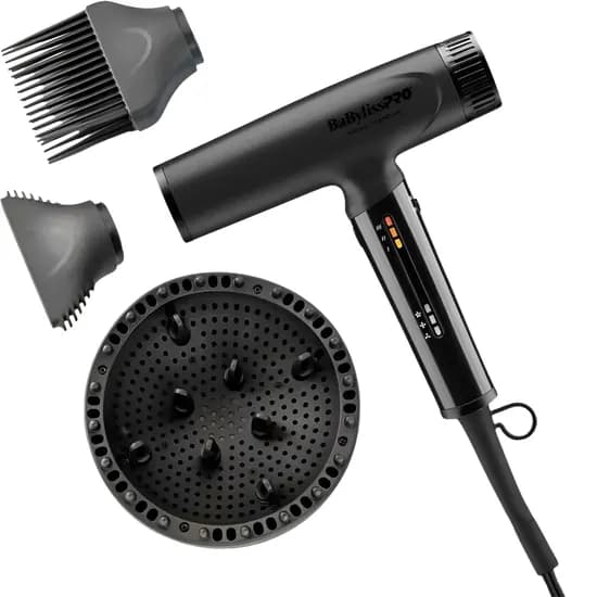 Secador de Cabelo Babylisspro BNTCBK9200UX 1400 W - Preto