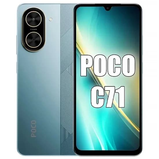Celular Xiaomi Poco C71 64GB / 3 Ram / Azul
