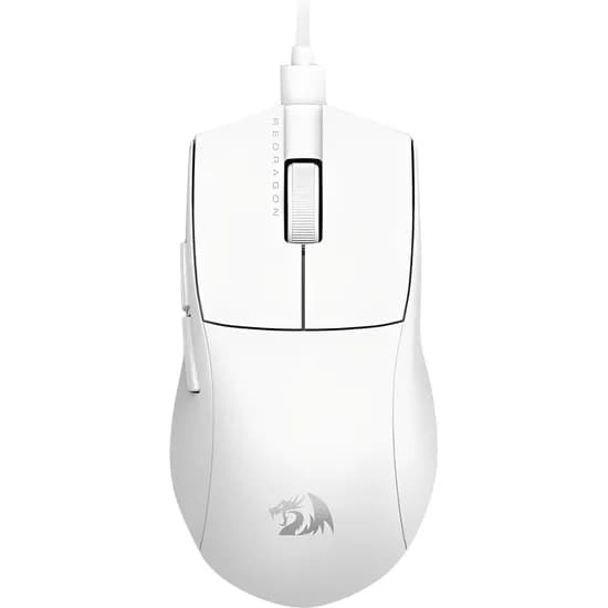Mouse Gamer Redragon King M996W 8K - Branco