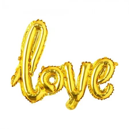 Balao de Festa Love YSBLN21 Dourado