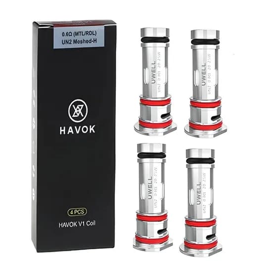 Uwell Filtro Havok V1 0.60 MTL RDL 4PCS
