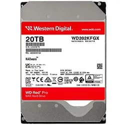 HD Western Digital 20TB WD Red Pro Nas 3.5" SATA 3 7200RPM - WD202KFGX