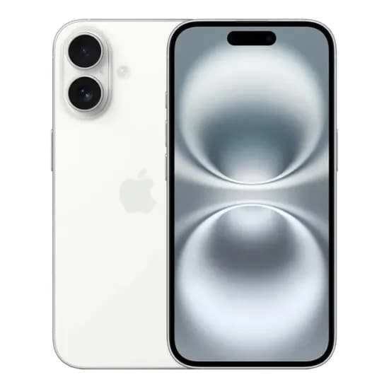 iPhone 16 128GB Apple Branco (Fis+Esim)