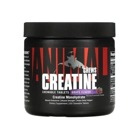 Animal Pak Creatine Chews 120 Chews Grape