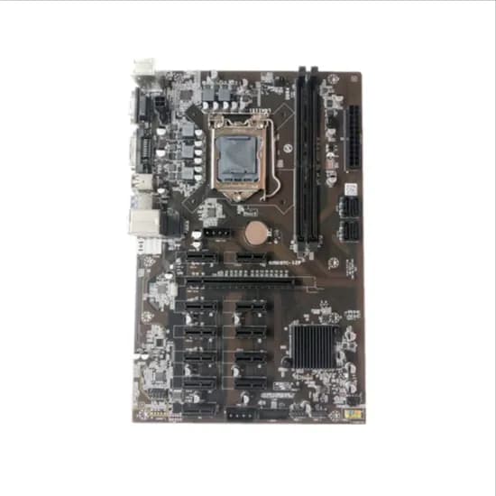 MB LGA1151 B250 BTC-12P OEM DDR4 / VGA/ DVI-D / Lan (Sem Acesorios)