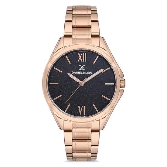 Relógio Analógico Feminino Daniel Klein DK.1.12721-5 Premium Ladies / Pulseira de Aço Inoxidável - Rose Gold