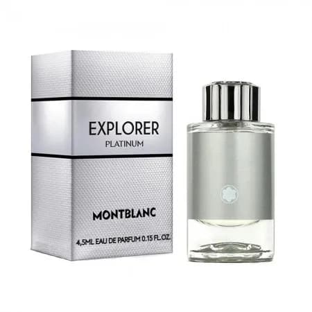 Perfume Miniatura Mont Blanc Explorer Platinum Edp Masculino 4.5 ML