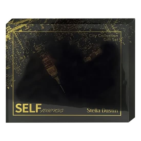 Kit Perfume Masculino Stella Dustin Self Legends Edp 100 ML + Gel de Banho 100 ML + Perfume 5 ML