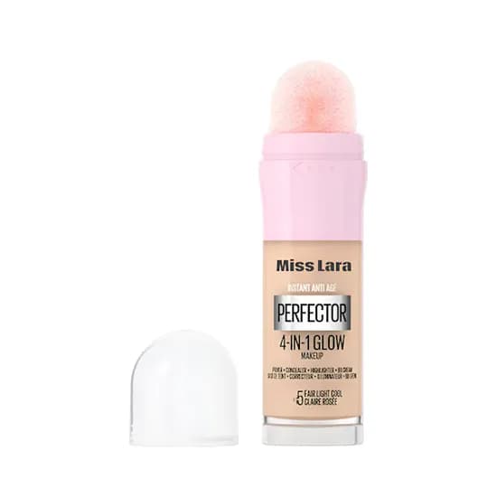 Base Facial Miss Lara Perfector 4 En 1 Glow Makeup