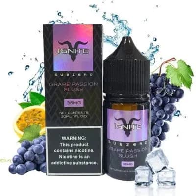 Ignite Salt Grape Passion Slush 35MG 30ML