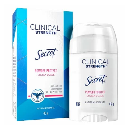 Desodorante Secret Clinical Powder Protect Barra 45G