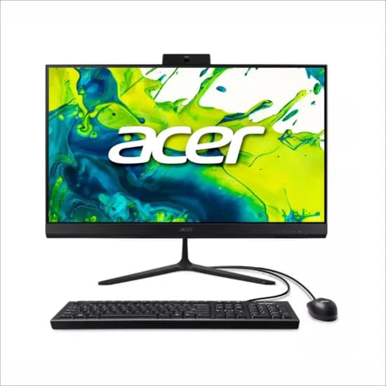 All In One Acer Aspire C24-2G-UR14 R5-7430U 2.3GHZ 8GB 512 SSD 23.8 LED FHD RJ-45 Black W11H