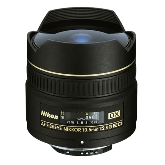 Lente Nikon Af-DX 10.5MM F2.8G Ed Fisheye Af