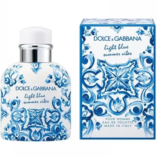 Perfume Masculino Dolce&Gabbana Light Blue Summer Vibes Edt 125 ML